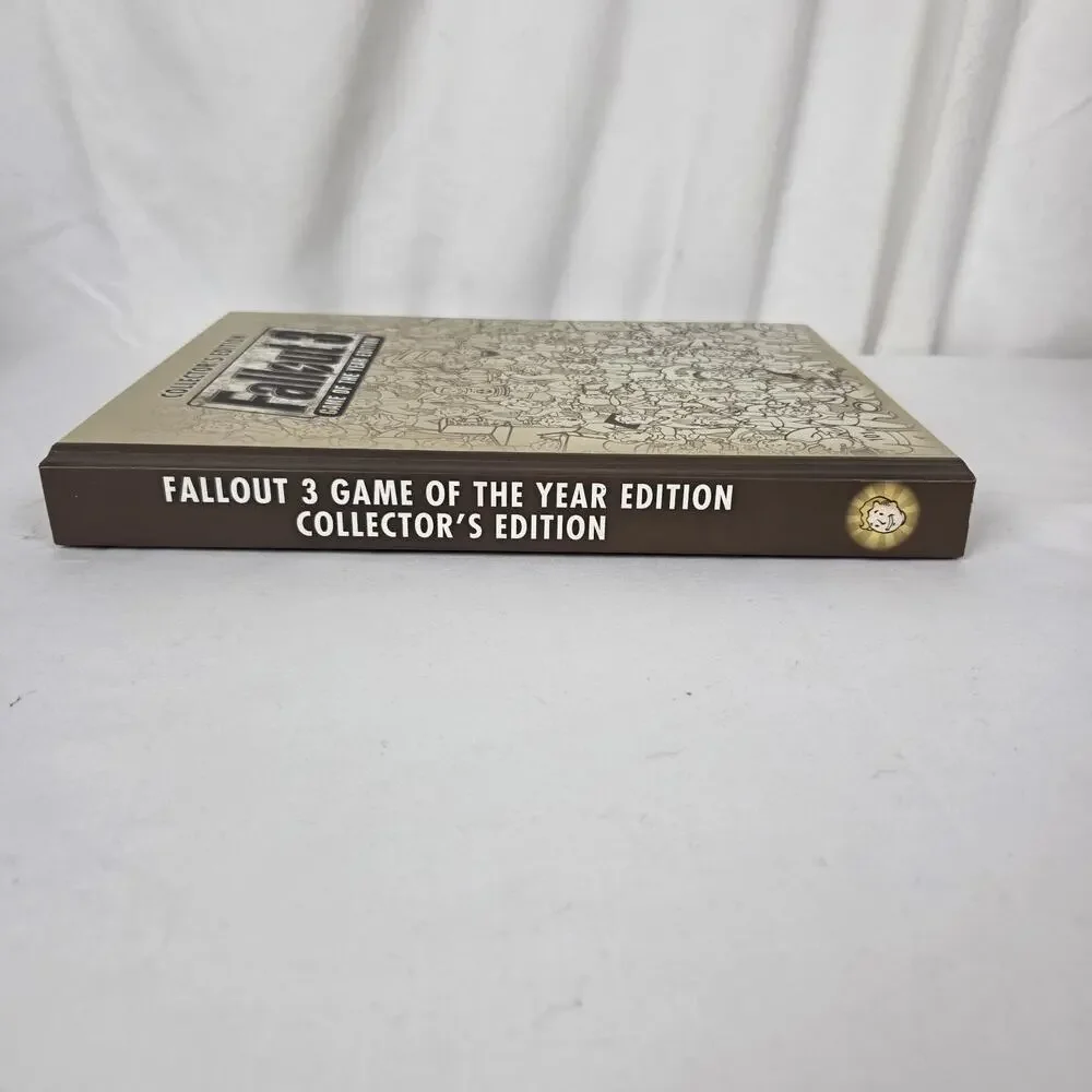 Fallout 3 Game of the Year Edition Collector's Edition Hardcover Book Poster